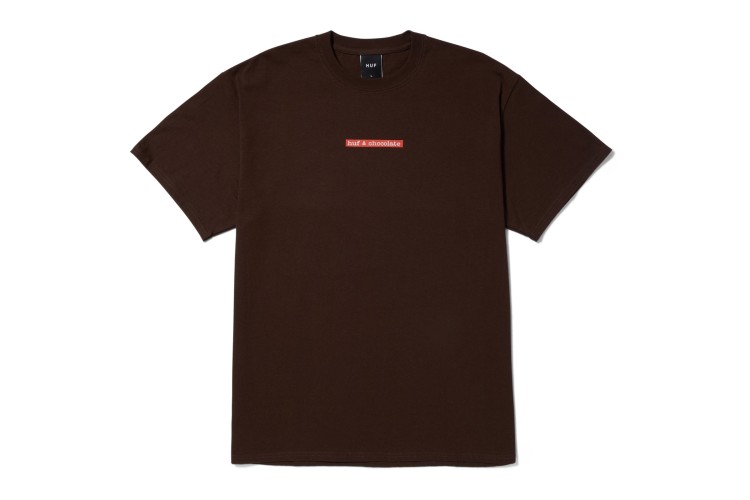 HUF x Chocolate Southwood T-Shirt Chocolate