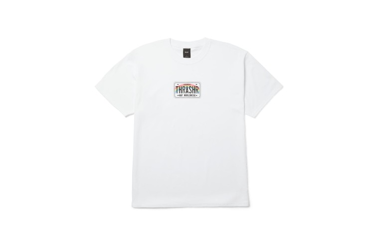HUF x Thrasher License Plate T-Shirt