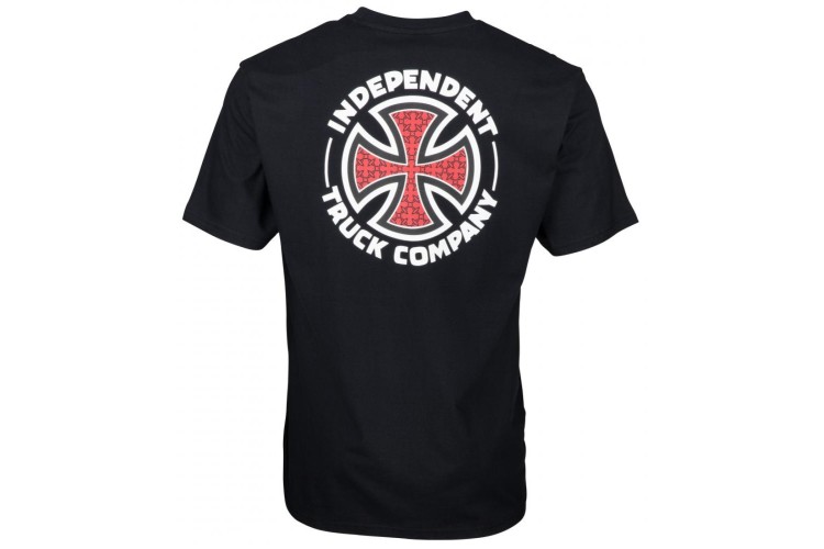Independent Repeat Cross T-Shirt Black