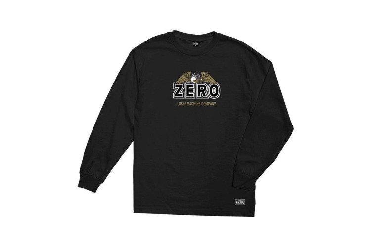 Loser Machine x Zero Condor Crest Long Sleeve T-Shirt Black