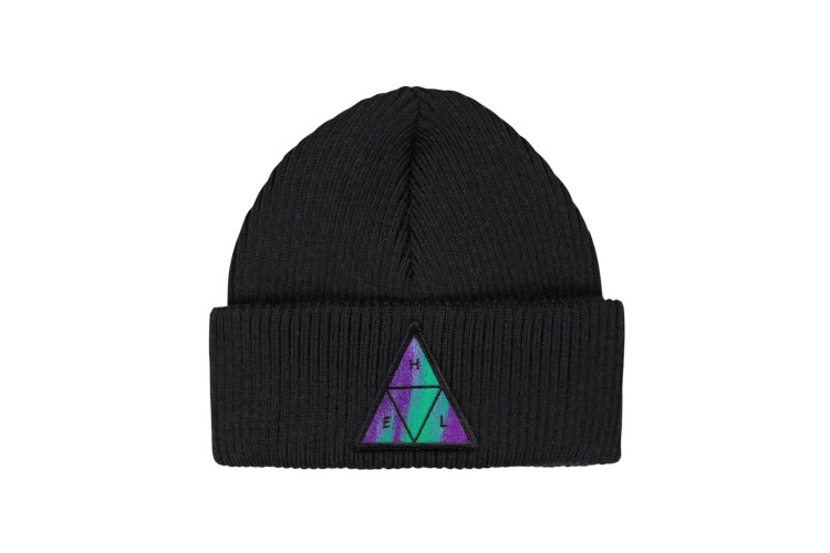 Makia x HUF Trifecta Beanie Black