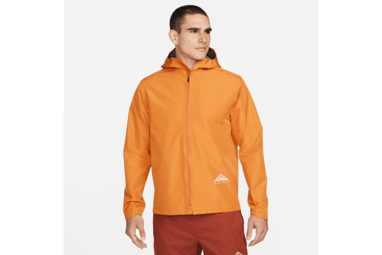 Nike Trail GORE-TEX Jacket Light Curry / Habanero Red