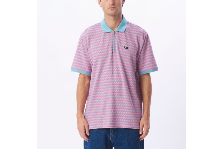 OBEY Anno Jaquard Polo Shirt