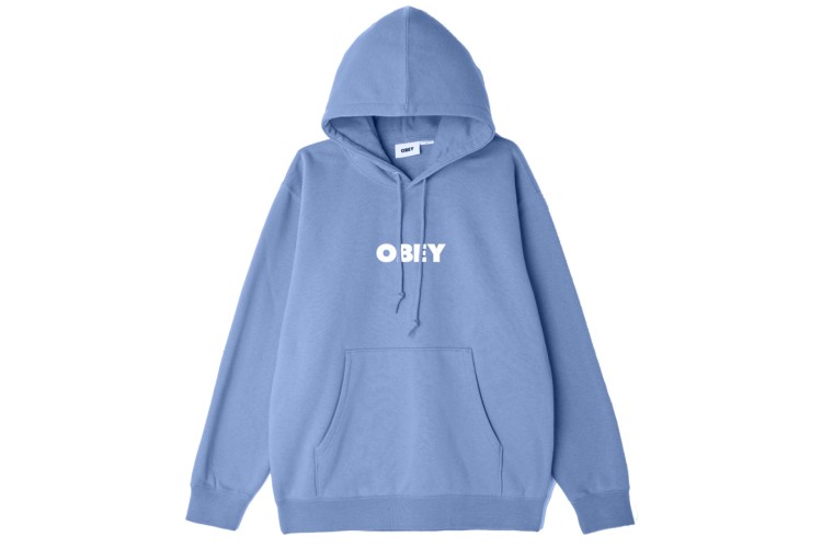 OBEY Bold Logo Premium Hood Violet