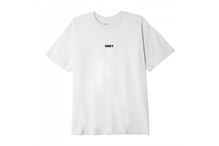 OBEY Bold mini Logo Classic T-Shirt White