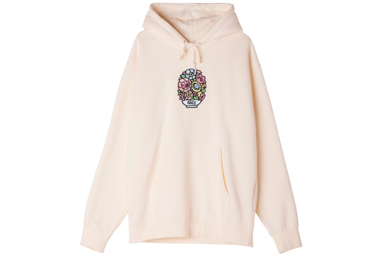 OBEY Bouquet Speciality Hoodie Unbleached