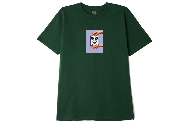 OBEY Chainy Classic T-Shirt Forest Green