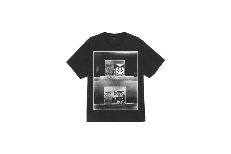 OBEY Destroyed Icon Photo T-Shirt