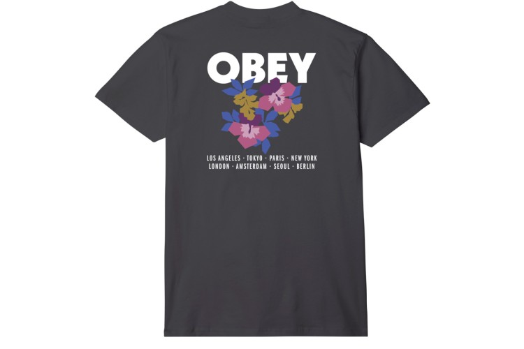 OBEY Floral Garden T-Shirt