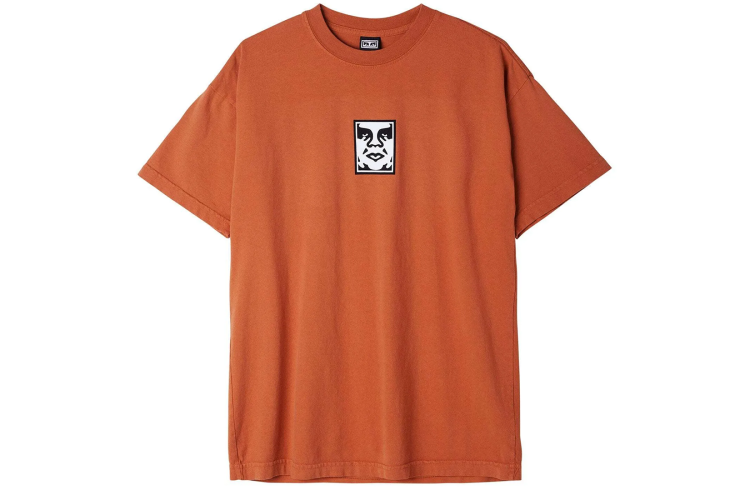 OBEY Icon Heavyweight T-Shirt Ginger