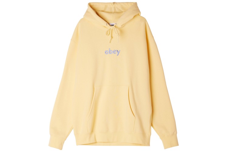 OBEY Lowercase Speciality Hoodie Butter