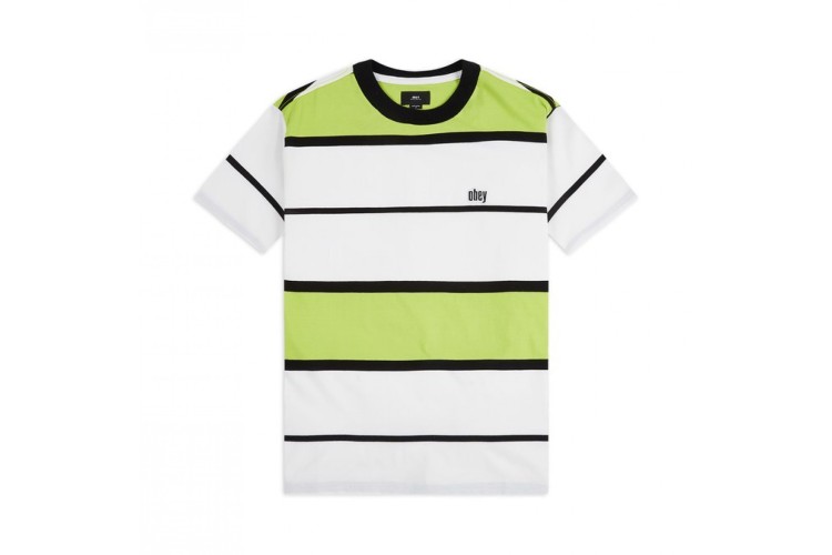 OBEY Mercy T-Shirt Multi Lime Green