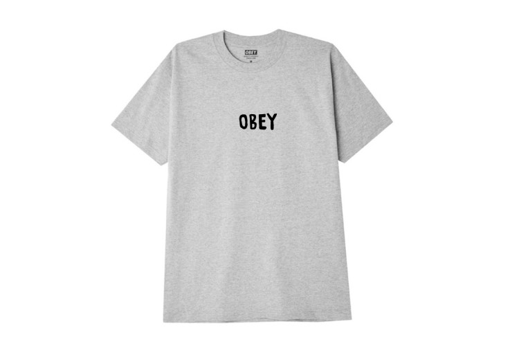 OBEY OG Logo Classic T-Shirt Grey