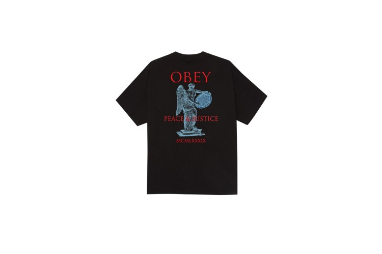 OBEY Peace & Justice Statue T-Shirt