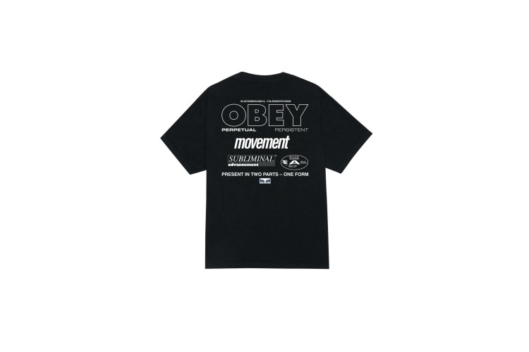 OBEY Persistent Movement T-Shirt