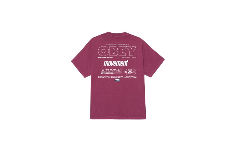 OBEY Persistent Movement T-Shirt