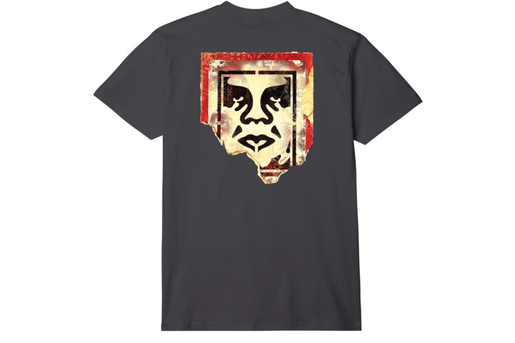 OBEY Ripped Icon T-Shirt