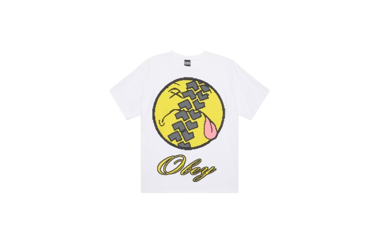 OBEY Smile Tire T-Shirt