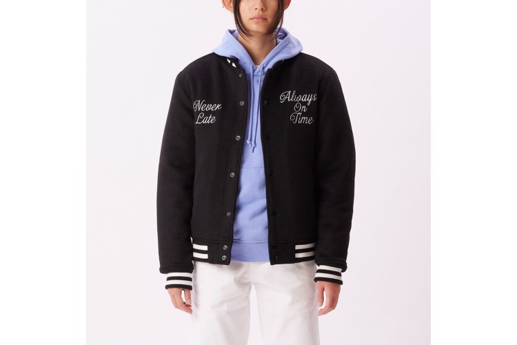 OBEY Time Varsity Jacket