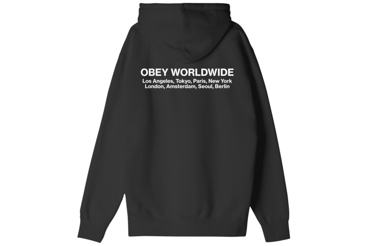 OBEY Worldwide Cities Hoodie
