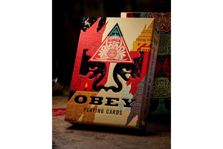 OBEY x Theory 11 Playing Cards – Collage Edition