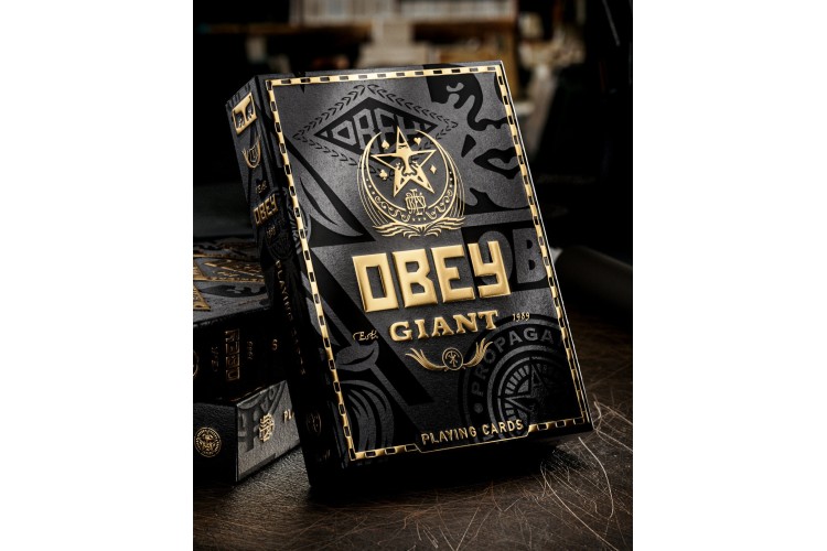 OBEY x Theory 11 Playing Cards – Gold Edition