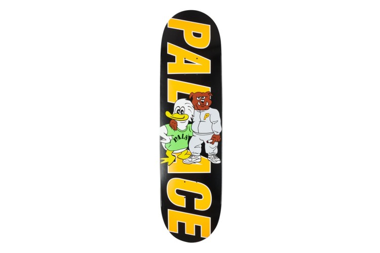 Palace Skateboards Duck & Dog S29 Deck Black