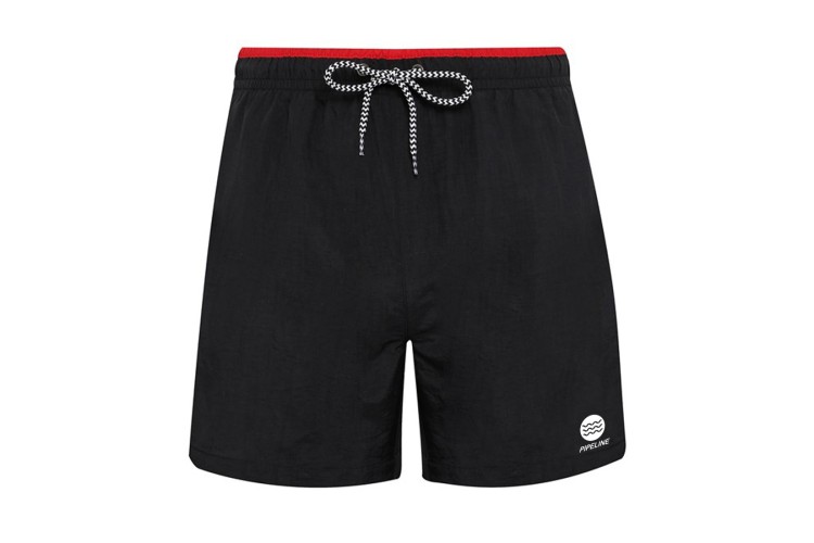 Pipeline Banzai Swim Shorts Black / Red