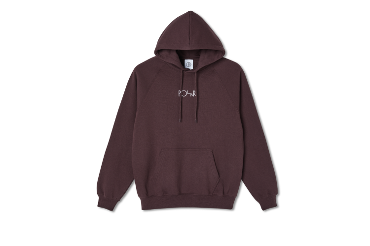 Polar Skate Co. Default Hoodie Bordeaux