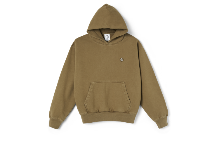 Polar Skate Co. Patch Hoodie Brass