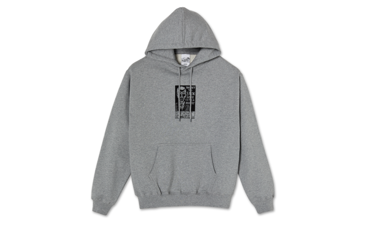 Polar Skate Co Classifieds Hoodie Heather Grey