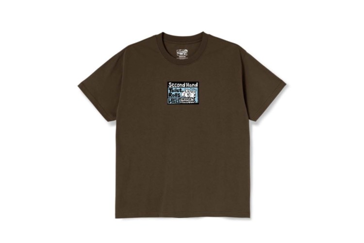 Polar Skate Co Classifieds Tee Brown