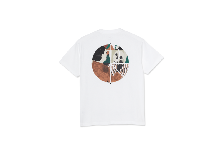 Polar Skate Co It Will Pass Fill Logo T-Shirt White