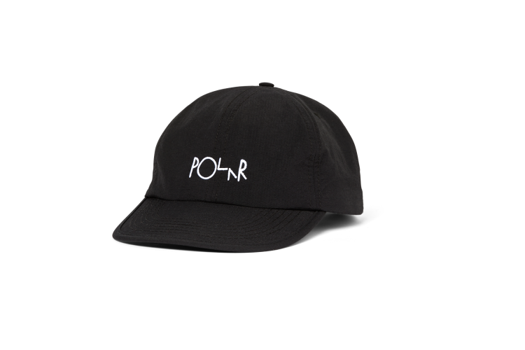 Polar Skate Co Lightweight Ripstop Cap Black