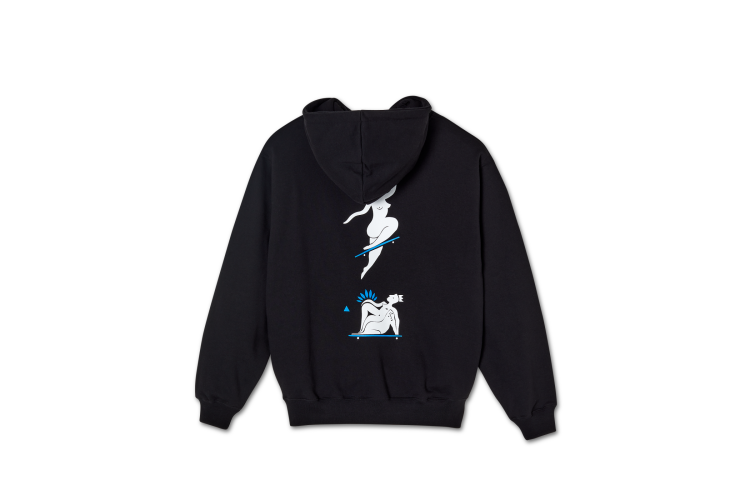 Polar Skate Co No Complies Forever Hoodie Black