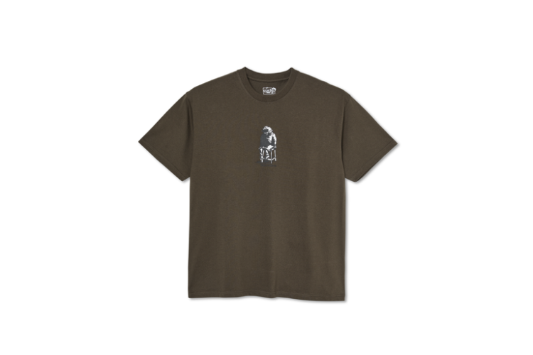 Polar Skate Co Shadow T-Shirt Brown