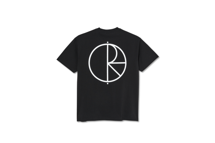 Polar Skate Co Stroke Logo Tee Black