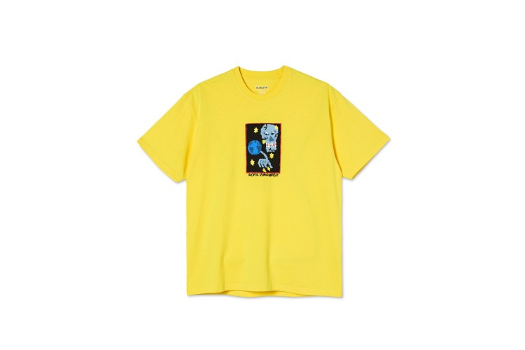 Polar Skate Co World Domination T-Shirt Lemon