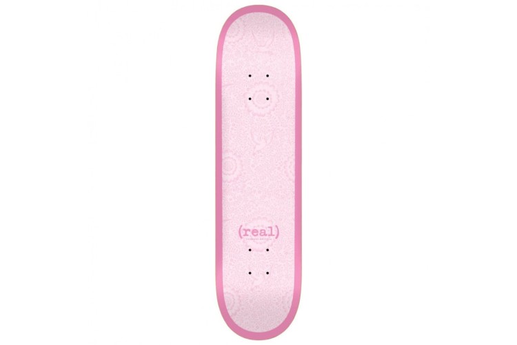 Real Skateboards Renewal Edition Skate Deck Pink