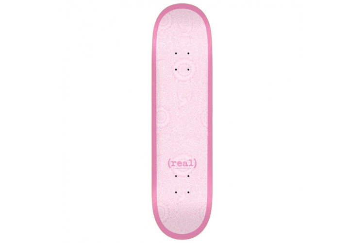 Real Skateboards Renewal Edition Skate Deck Pink