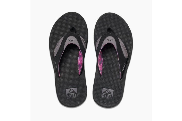 Reef Fanning Black / Grey