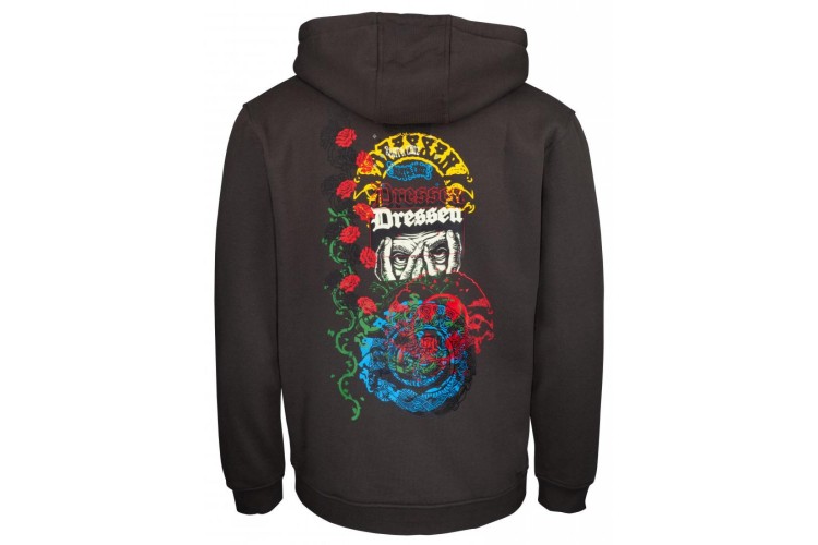 Santa Cruz Dressen Archive Hoodie Washed Black