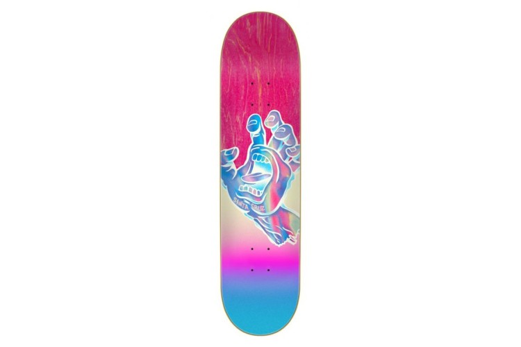Santa Cruz Iridescent Hand Skate Deck