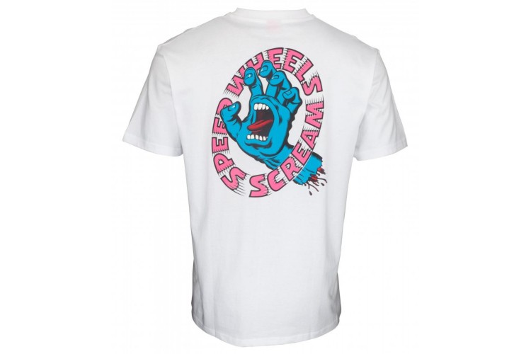 Santa Cruz Screaming Hand Scream T-Shirt White