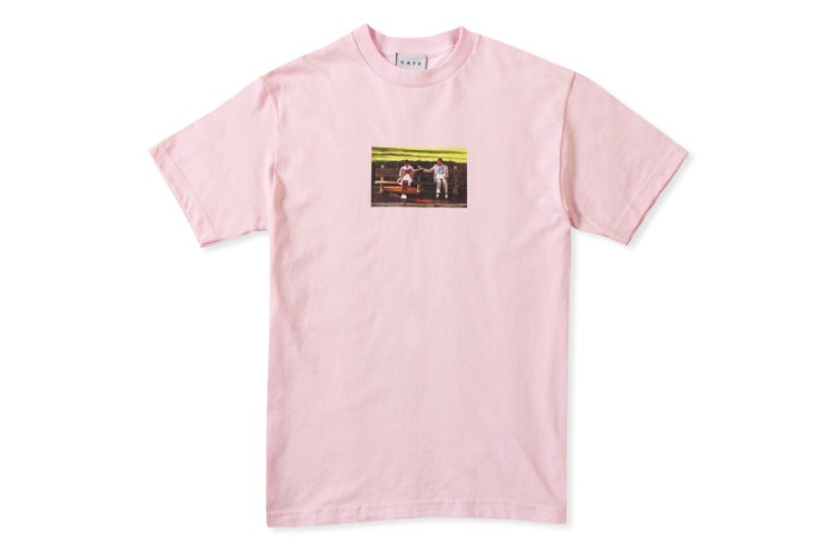Skate Cafe Chocolates T-Shirt Pink