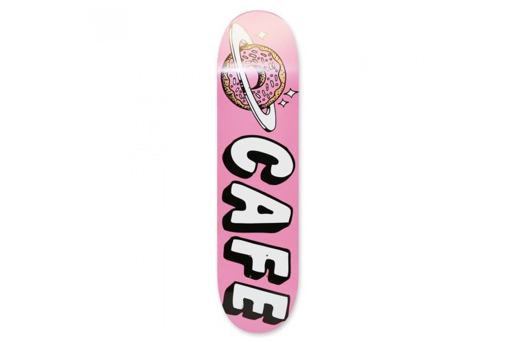 Skateboard Cafe Planet Donut Skate Deck Pink