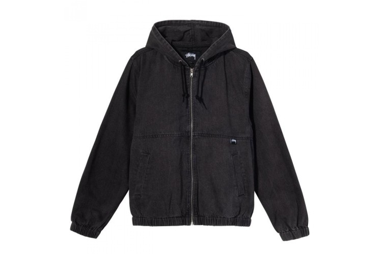 Stussy Denim Work Jacket Black Work 