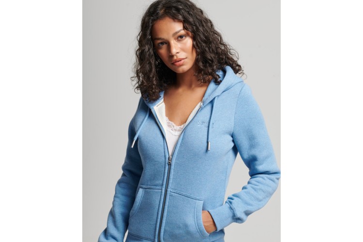 Superdry Embroidered Zip Hoodie