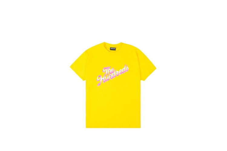 The Hundreds Beyond Slant T-Shirt Yellow
