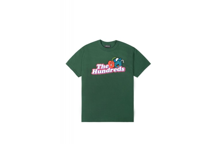 The Hundreds Cherry Bomb T-Shirt Forest Green